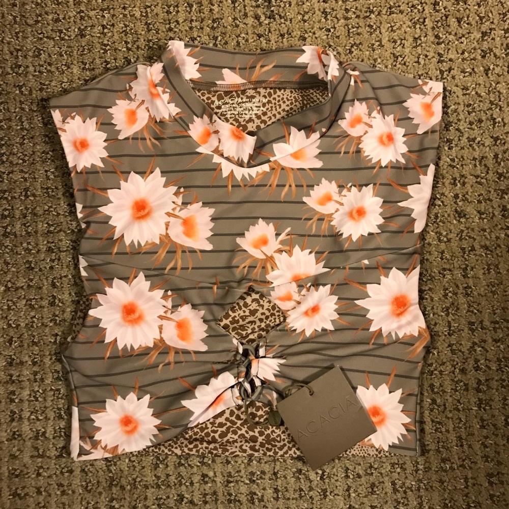 Acacia Amalfi Top - Dragon Stripe